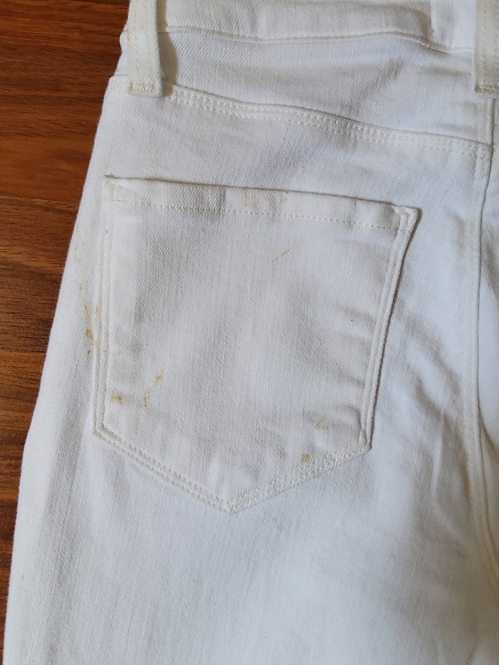 L'Agence Ruth High Rise Straight Jeans in Blanc Size 24 - Picture 8 of 14